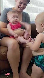Funniest Moments When Baby Meets Newborn The First Time #funnybaby #babylaughs