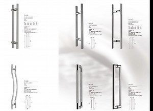 [Hot Item] Decorative Stainless Steel Door Handle for Swing Door