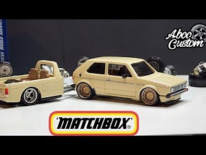 Golf Mk1 Custom Hot wheels