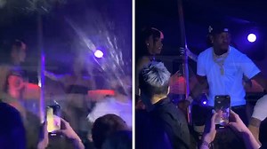 Offset Throws Flying Punch at Strip Club After Cardi B Gets Sprayed