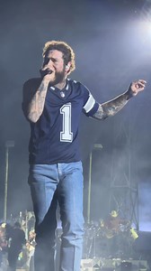 Post Malone performing “Wow.” in Hannover, Germany 💛 #postmalone #posty #BigAssStadiumTour #BigAssWorldTour #fblifestyle | Michelle Bøgh