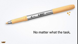 BIC Intensity Colored Markers, Fashion Permanent Markers Assorted Colors Bulk Pack of 18 Bright Colors, Fine Point, Assorted Colors for Adults, Kids, Women & Men.