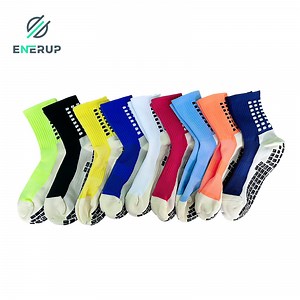 [Hot Item] Football Grip Socks Long Sport Socks with Grip