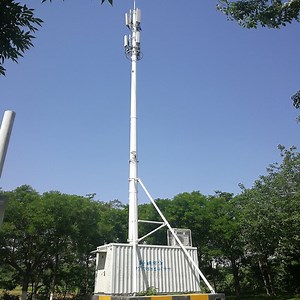 [Hot Item] Self Supporting GSM Bts Mobile Cellphone Telecom Monopole Tower