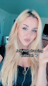 How to draw a Jellyfish || Jellyfish tutorial! #jellyfish #arttutorial #drawingtutorial #artclass #howto #viral #trending #learntodraw #drawingchallenge | CrescentArts