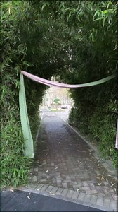 4 Panels Draping Fabric, 28" x 20 Ft Beige Sheer Wedding Arch Drapery for Ceremony Arch Stage Party Backdrop Ceiling Decor