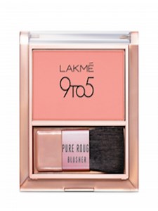Buy Lakme 9to5 Pure Rouge Blusher With Built In Brush For Matte Finish 6g   Nude Flush -  - Personal Care for Women