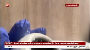 5.1K views · 43 reactions | VIDEO: Australia-bound cocaine concealed in face cream containers | AIT Online | Facebook