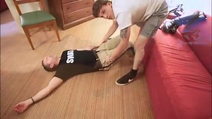 Knock out and strip off a SWAT