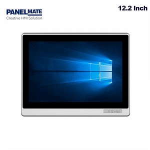 [Hot Item] 12.2 Inch Industrial Rugged Embedded Panel PC IP65 Waterproof Dustproof Tempered Glass Screen Intel Celeron 3855u Computer Advantech Panel PC X86 Motherboard