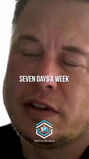 15K views · 479 reactions | Elon Musk: Slept at the factory, and worked hard—seven days a week.  #elonmusk #inspiration #motivation #motivationalvideo #inspirationalvideo #mindset #dailymotivation #motivationalspeaker #motivationalspeech | Motive Mindset | Facebook