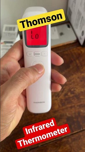 Thomson | Infrared Thermometer | Unboxing | Temperature | Kids | Adults | Travel | Review