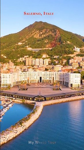 A nice Amalfi coast town, Salerno, Italy. #italy #travelitaly #italytravelguide