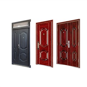 [Hot Item] Supplier Turkey Security Doors Modern Exterior Steel Door