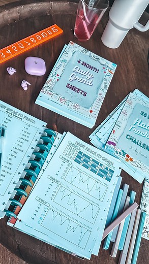From concept sketch ✍️ to reality . The Habit Tracker insert sheets have definitely been a passion project for me . This system has totally changed my life and I can’t wait for it to change yours 🩷✏️ #planwithme #bujotracker #bujocommunity #bulletjournals #plannerobsessed | Angie Bellemare