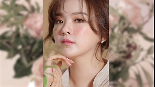 Peach C Eyeshadow Palette - Premium Korean Makeup - Rose Gold Smokey Eye Tones with Nine Warm Pigments Including Pressed Sparkle Glitter(SoftBrown)