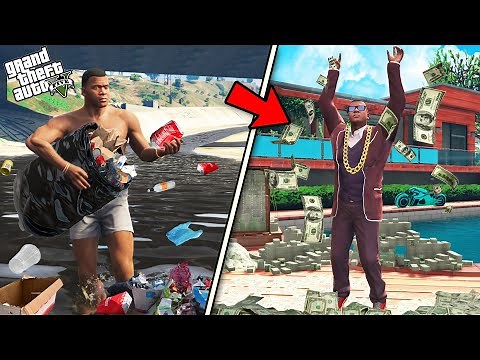 GTA 5 : Franklin Incredible Journey From Poor Life To Rich Life in GTA 5 ! (GTA 5 mods)