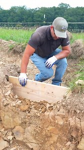 16K views · 41 reactions | We're placing a level to grade this pin. The bulkhead is in, leveled this way. Now, when the concrete is poured, it'll be flush. Precision is key! #Concrete #Leveling #Construction #DIY #Building | The Excellent Laborer | Facebook