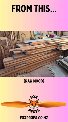 The process of wooden propeller making #aircraft #propeller #vintageaircraft #woodwork #airplane #woodcarving | Fox Props - Jeff Fox