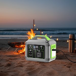 [Hot Item] Solar Portable Power Station 600W LiFePO4 Battery with MPPT Controller OEM ODM