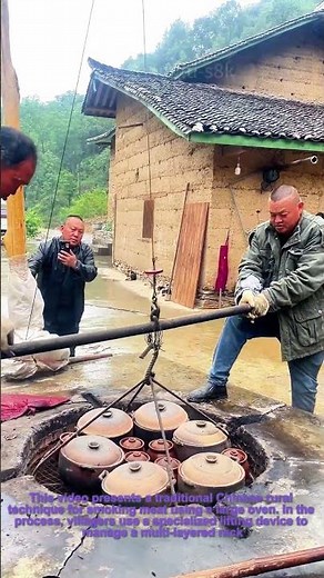 Traditional Meat Smoking: Chinese Rural Oven Method