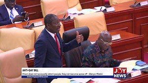 18 reactions | Anti-gay bill: Prison does not necessarily reform people, they can become worse off - Afenyo-Markin. #JoyNews | JoyNews | Facebook