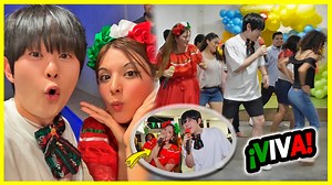 COREANO celebra una fiesta MEXICANA por PRIMERA VEZ | El Coreano