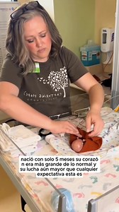 Bebé prematuro con corazón gigante desafía expectativas