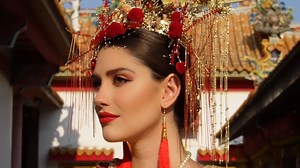 Powerfully graceful as a queen of #GRAND 👑🧧 #MGI #GrandExperiences #MissGrandInternational #MissGrandInternational2022 #WeAreGRANDthe1andOnly | Miss Grand International