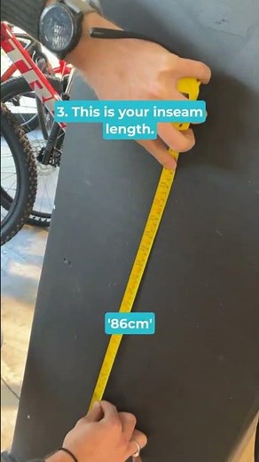 How to measure your saddle height at home