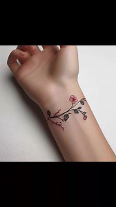 Vine flowers Tattoo ideas #tattoo | Tattoo ideas