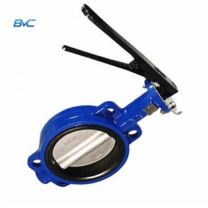 [Hot Item] ANSI 150 Class 300 PTFE Lined Wafer Type Stainless Steel Butterfly Valve