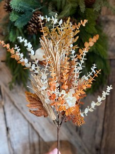 33" Fall Greenery Bush, Fall Bush, Gold Autumn Greenery, Wreath Supply, Fall Floral Bush, Fall Florals, Fall Filler, 84500 - Etsy