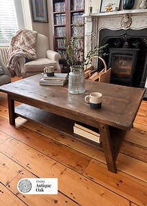 Rustic Coffee Table- Reclaimed Aged Wood Table- Farmhouse Table- Vintage Wooden Coffee Table GLENFIELD - Etsy Australia
