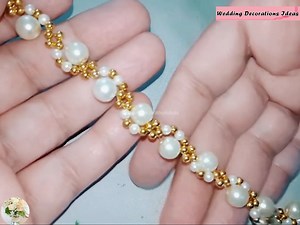 15K views · 1.1K reactions | How to Make a Beautiful Bridal Bracelet | Wedding Decoration Ideas | Facebook