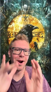 🐦‍⬛ The Raven has spoken.￼ Are you listening? ￼#tarot #witchy #magick #raven #oracle | Jacob Kuker
