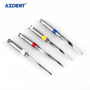 [Hot Item] Hot Sale 4PC/Box Dental Fiber Post Drill Stainless Steel Endodontics Drills