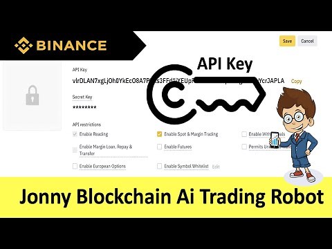 How do I get my API key and secret key for Binance