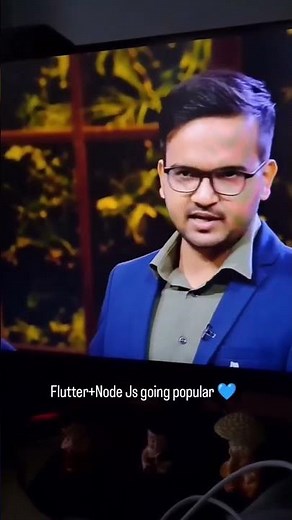 Flutter and Nodejs 👍 #shorts