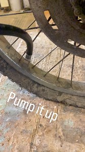 Pumping up 40 year old bicycle tyres! Did it work????? Did it buggary | Rustic Warehouse