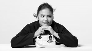 Tennis Star Emma Raducanu fronts the campaign for one of Dior's most iconic bags