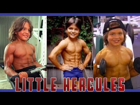 Kid Bodybuilder Richard Sandrak Little Hercules Stuntman WaterWorld Show Inside Edition