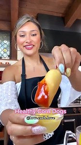12K views · 274 reactions | I made a healthier version of classic county fair corn dogs!   #foodie #Recipe #chef #deliciousfood #tasty #foodlover #foodblogger #cookingrecipe #cooking #cookies #homemade #yum #yummyfood #reelsfb #fyp #fypシ | Lowcarb Love | Facebook