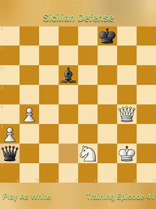278K views · 4K reactions | Versus Sicilian Defense ( Part 41 ) Play As White #ChessOpening #SicilianDefense | Chess Galleryan | Facebook