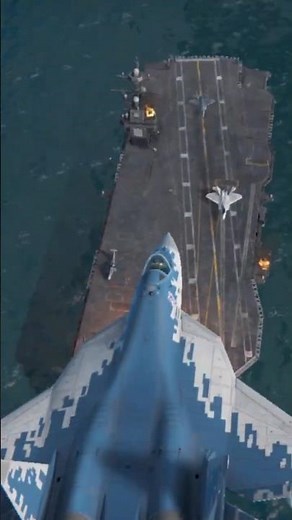 SU-57 Super maneuverability in naval combat | Modern Warships | #modernwarships #su57 #shorts