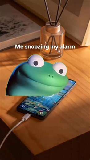 1.1K views · 4 comments | Me snoozing my alarm #TCL50Pro #NXTPAPER5G #lizard #lizardmeme | TCL Electronics | Facebook