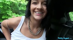 Public Agent - Vanessa D Stranger Offers Sexy Brunette 3 Months Salary To Satisfy His Dick