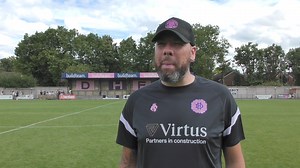 Ryan reflects on victory over AFC Whyteleafe. Take a watch here: https://dulwichhamletfc.co.uk/results/womens-reports-photos-video/interview-ryan-dempsey-afc-whyteleague-21-07-24 #DHFC 💖💙 #Spicy 🌶 | Dulwich Hamlet Football Club
