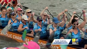 Baltimore welcomes dragon boat racing back to Inner Harbor