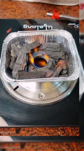 Make mini barbeque in two minutes🔥🔥#hacks #cookinghacks #cookingtips #food